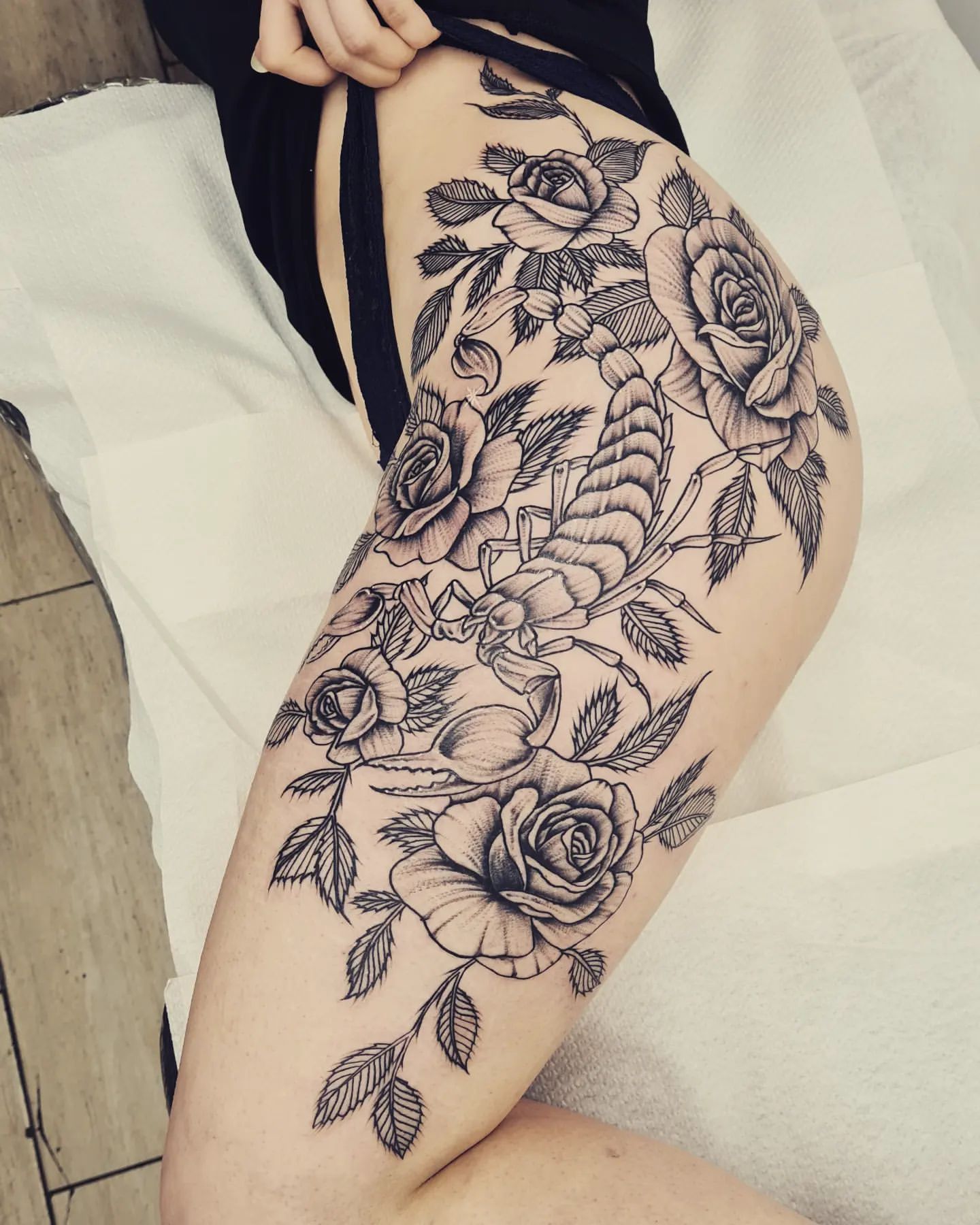 Leg Tattoo Ideas, thigh tattoo