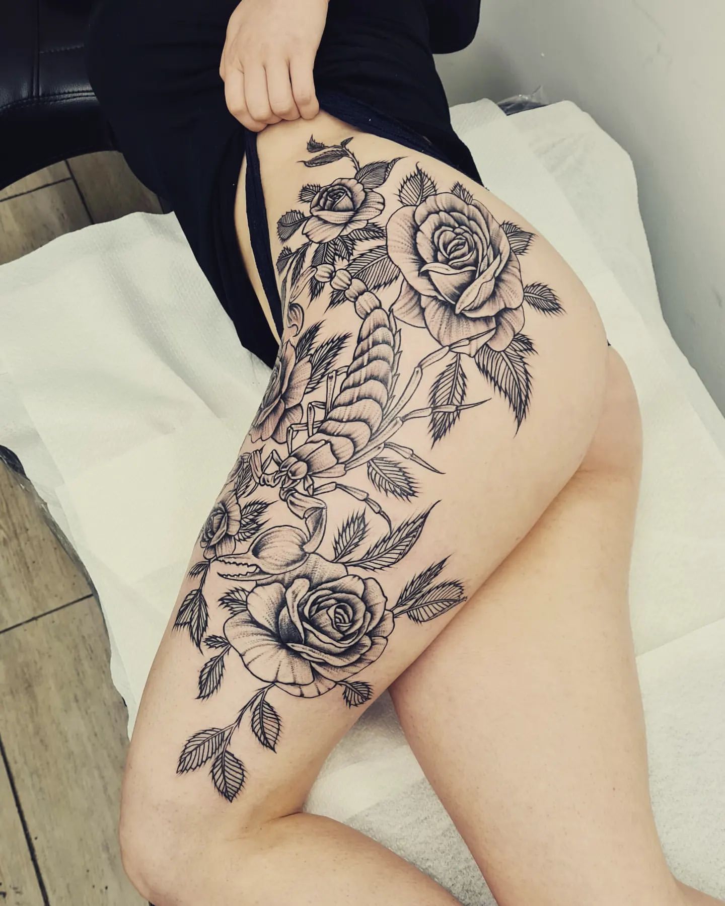 Leg Tattoo Ideas, thigh tattoo