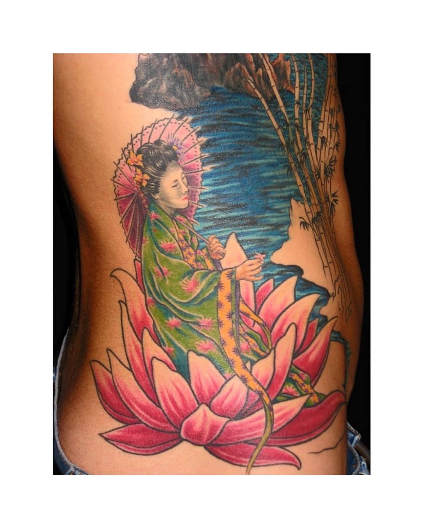Flower Tattoo Ideas, Lotus Flower Tattoo