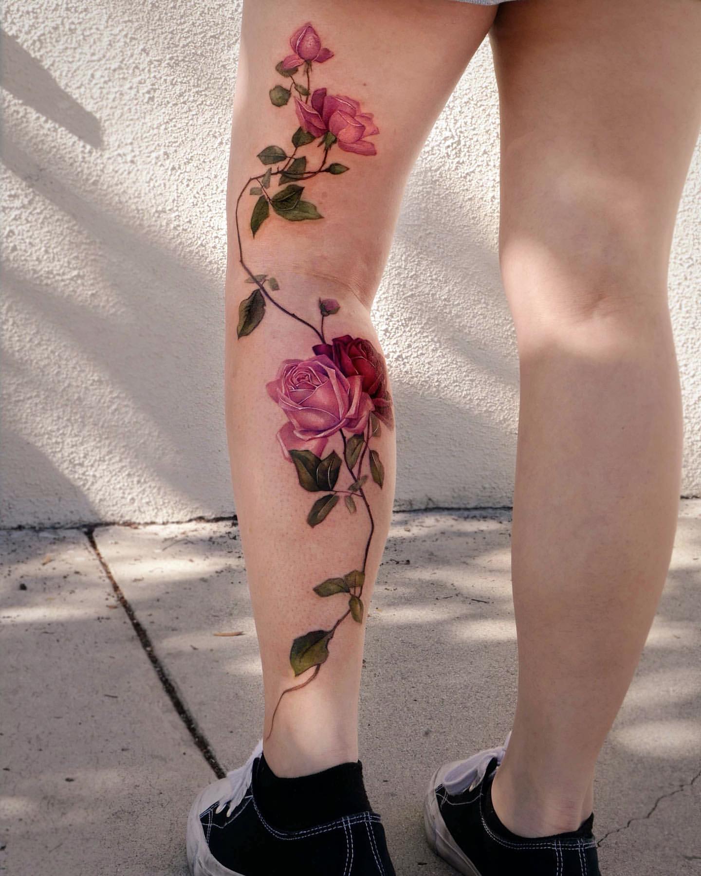Flower Tattoo Ideas, Rose Tattoo