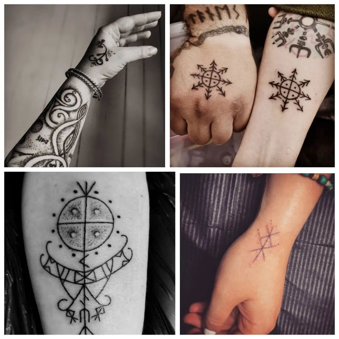 Viking Tattoos #luli_tattoo #handpoke #handpoked #handpoketattoo #handpokedtattoos #handpokeartist #vikingtattoos #vikingtattoo #runetattoo #runetattoos #norsesimbols #norsetattoo #gudvangenfjord blacktattoo #subbotinatattoo #tattoo #tattooukraine #ukrainetattooartist #kyivtattooartist #tattooartist #tattooist #mjolnirtattoo #wartattoo #pagantattoo #nordictattoo #norsetattoo #vikingtattoo #thorshammertattoo #runestattoo