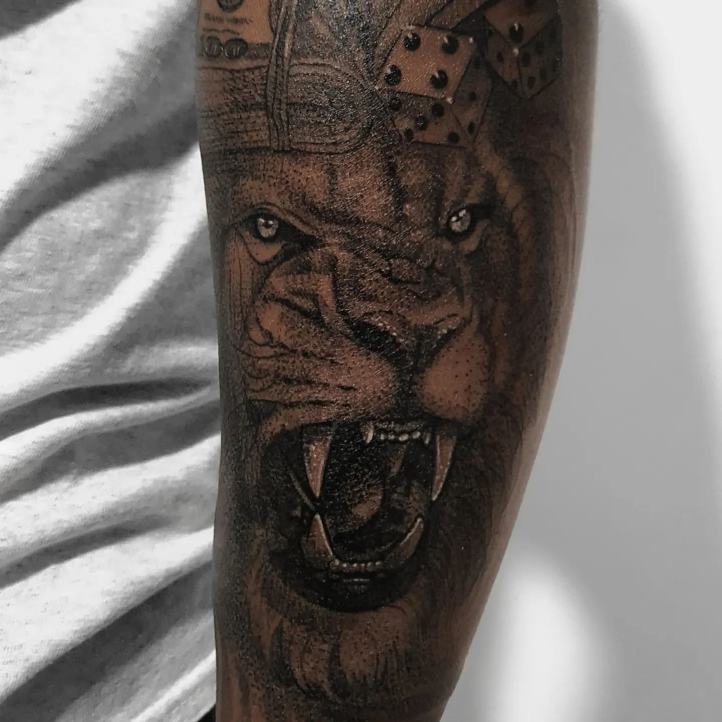 Tattoo Ideas For Men, Lion Tattoo