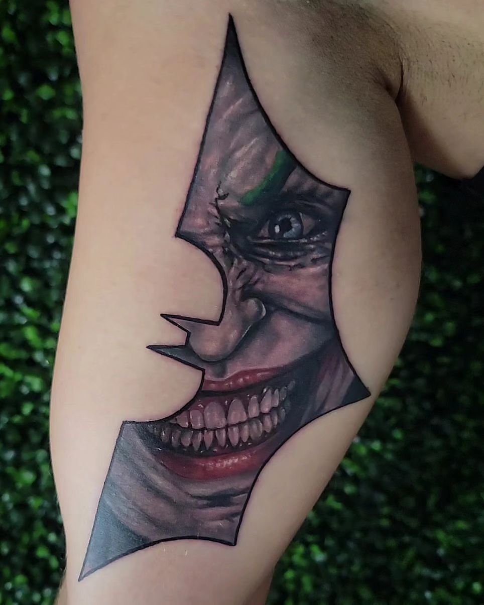 Joker Tattoo Meaning, Joker Tattoo